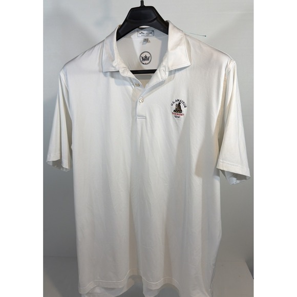 Peter Millar Other - Peter Millar 121st US Amateur Oakmont Golf Polo Shirt White XL Summer Comfort